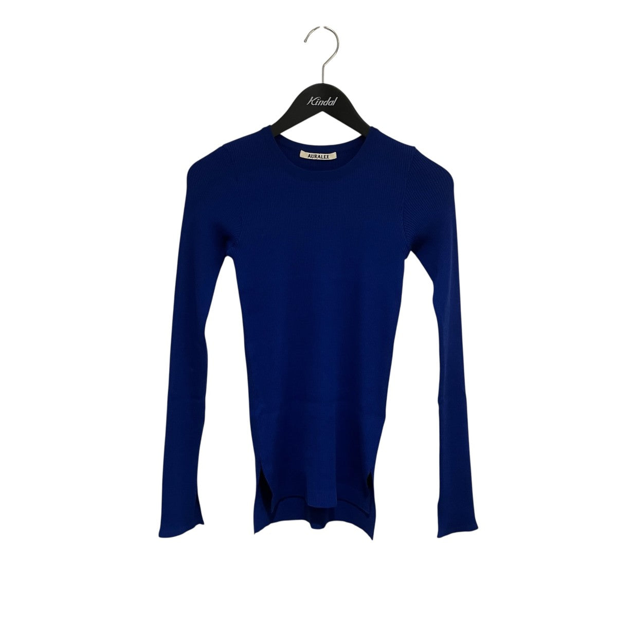 AURALEE 25AWSUPER FINE WOOL HIGH GAUGE RIB KNIT P O．セーターA25AP02HW 古着・中古-1枚目のアイテム画像