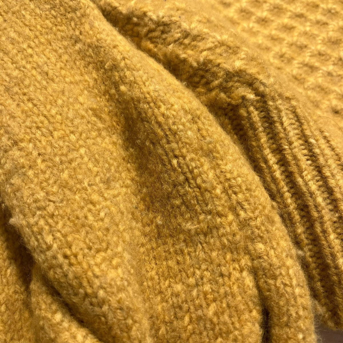 Dendra cabled pullover厚手ニット