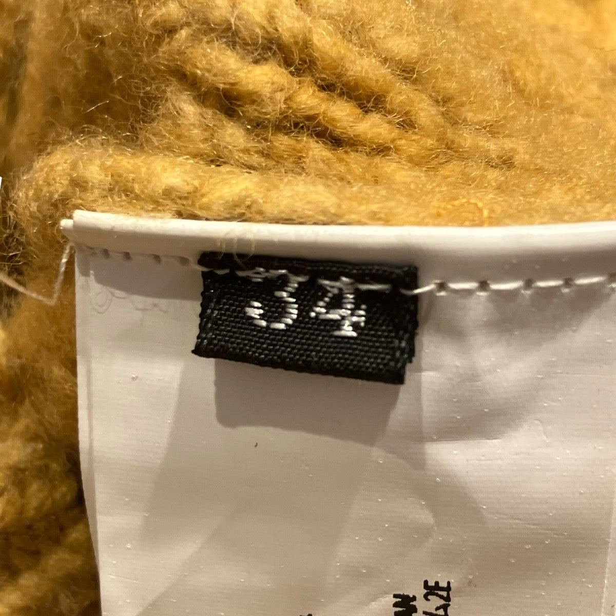 Dendra cabled pullover厚手ニット