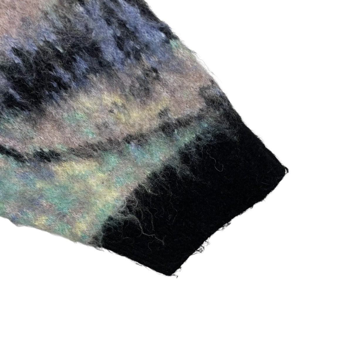 Prime-Over Landscape Painting Crew Neck Knit PullOver厚手ニット11242361214