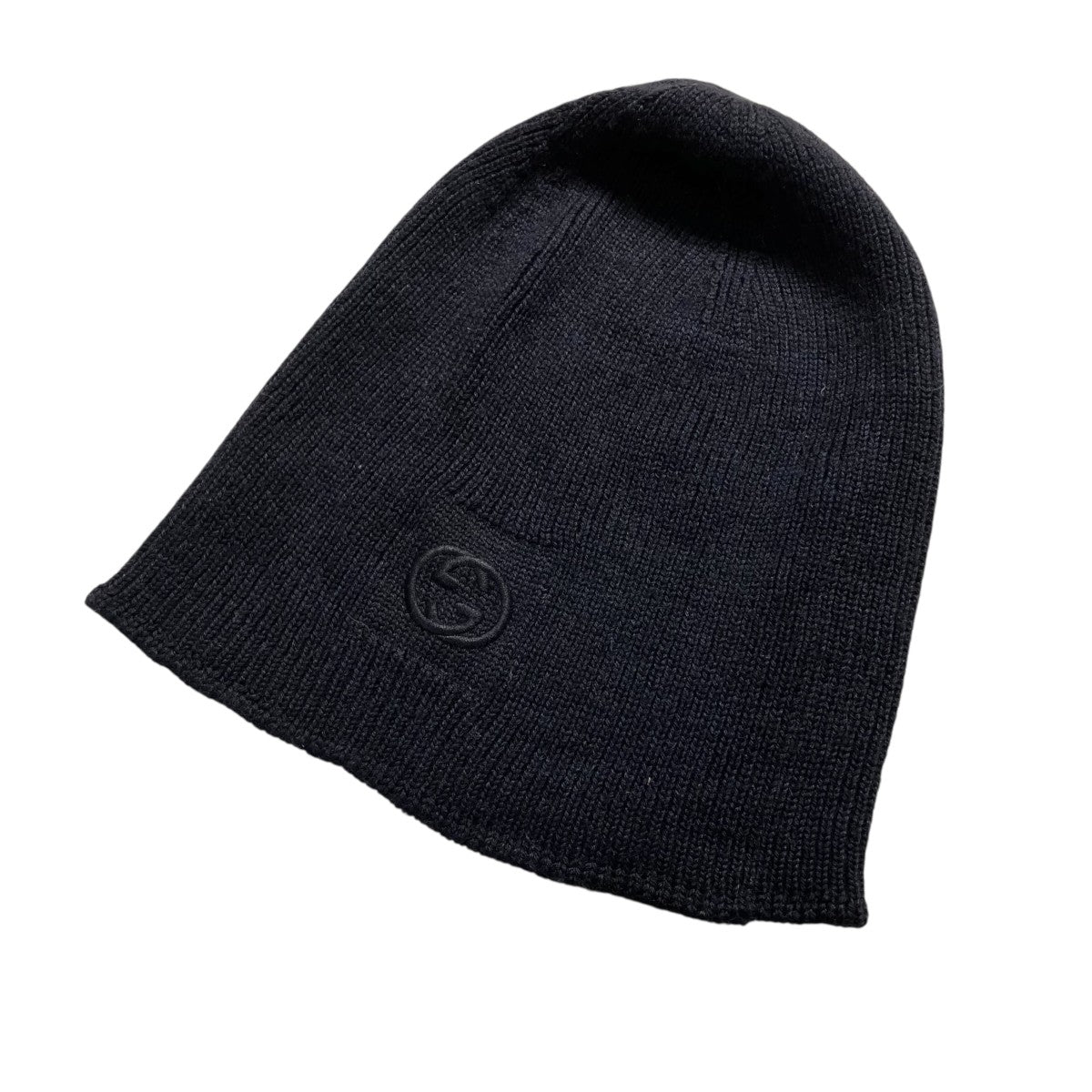 GUCCI(グッチ) GGロゴニットキャップ0001-16 0001-16 ネイビー サイズ