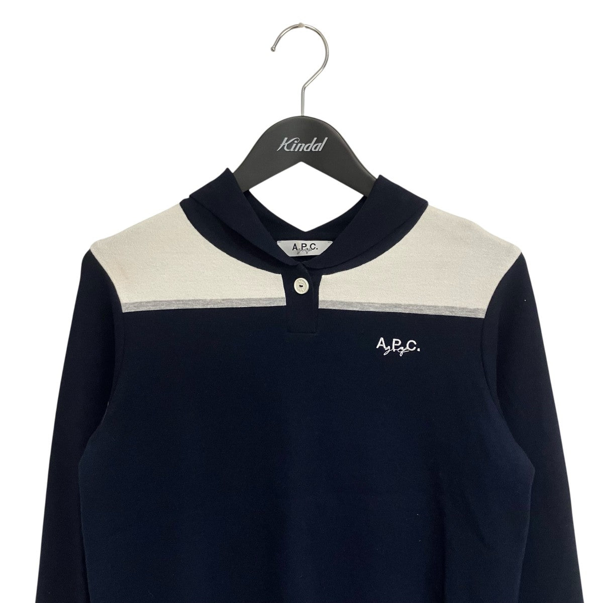A．P．C． GOLF 長袖ポロシャツ21253-1-19341 古着・中古-3枚目のアイテム画像