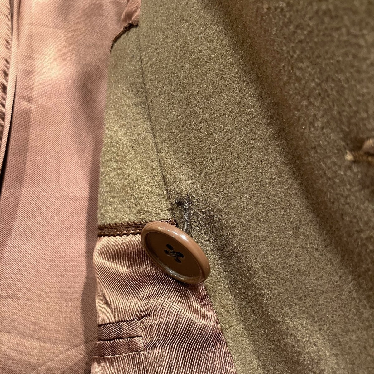 HEPWORTHS  クルミボタンコート