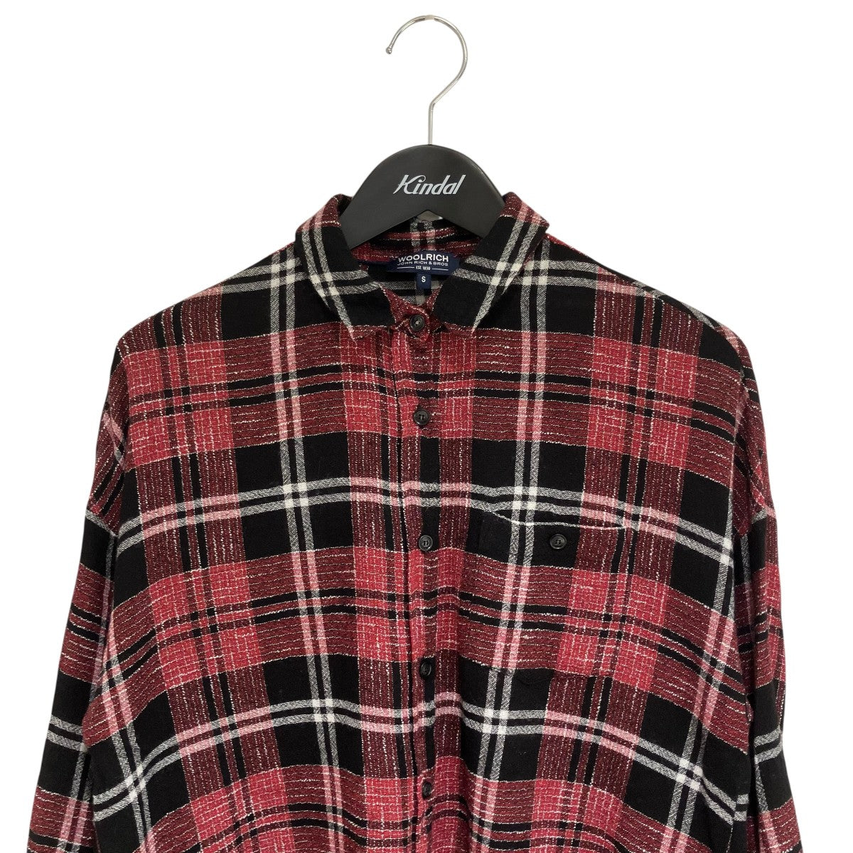 WOOLRICH チェックシャツ 古着・中古-3枚目のアイテム画像