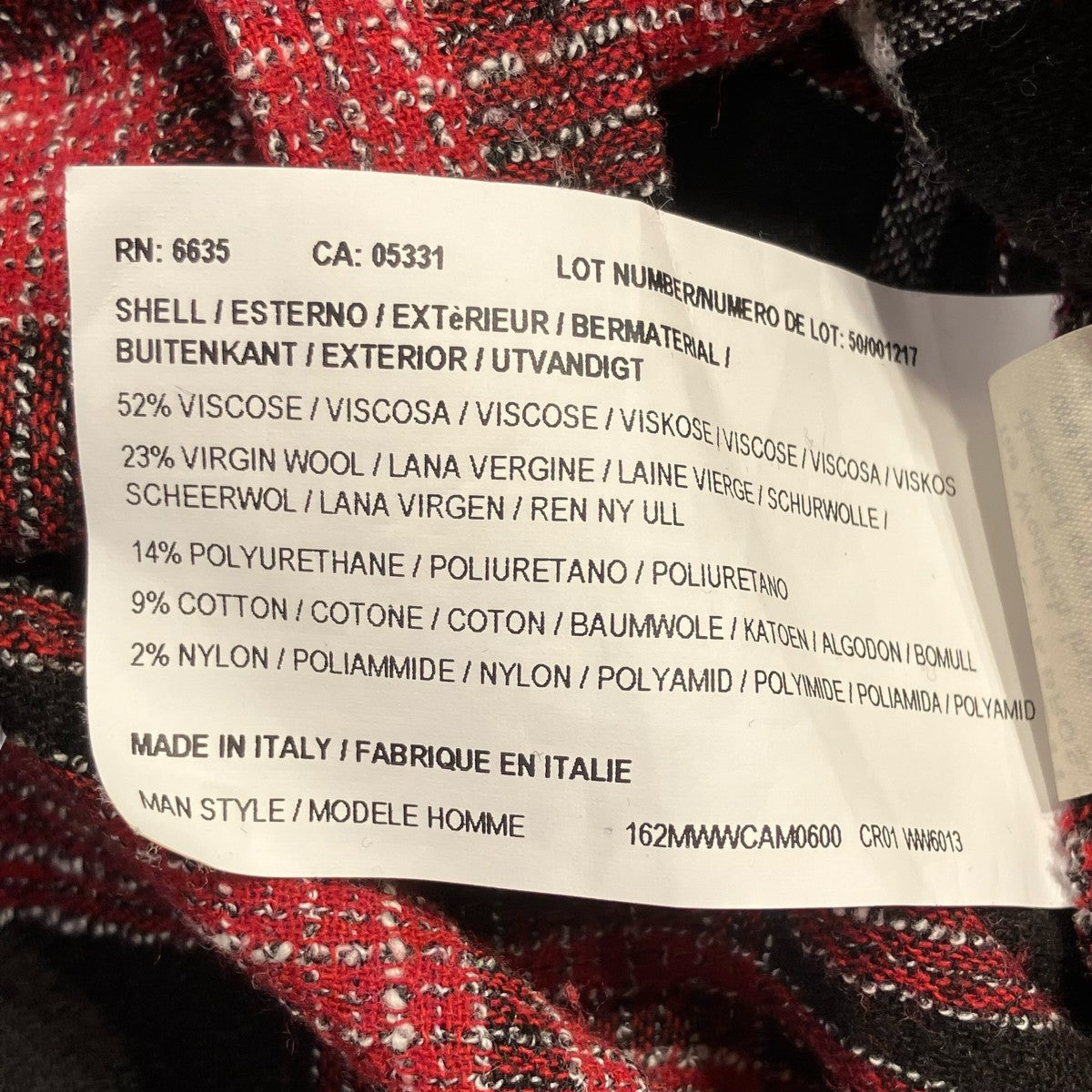 WOOLRICH チェックシャツ 古着・中古-6枚目のアイテム画像