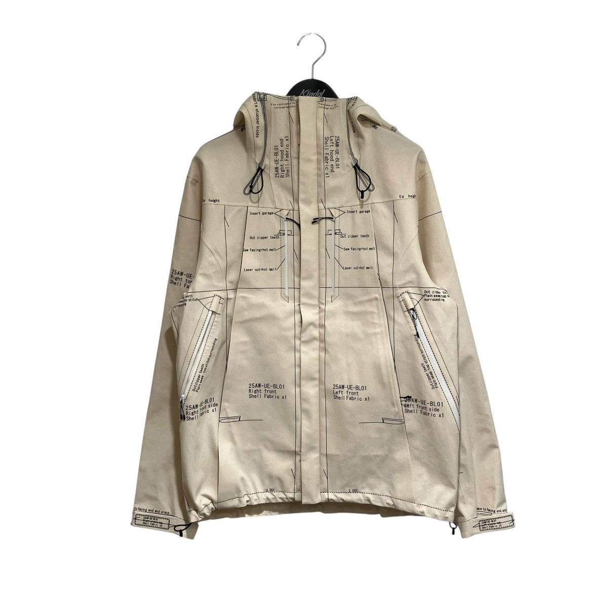 uniform experiment MAP-OUT 3LAYER MOUNTAIN PARKAジャケット 古着・中古-1枚目のアイテム画像