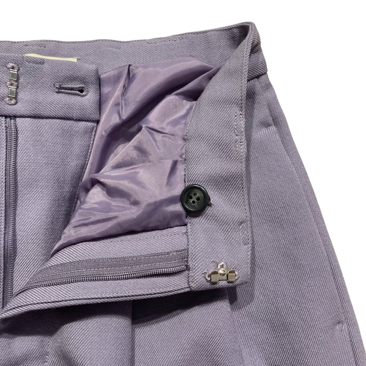 little Suzie Wool Tapered SlacksスラックスLS194P 古着・中古-5枚目のアイテム画像