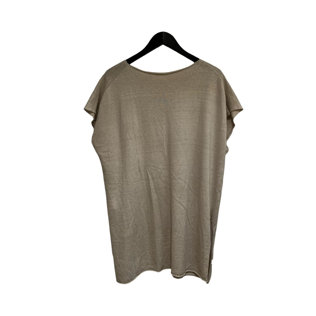 evam eva linen silk vestチュニックV211K925 古着・中古-2枚目のアイテム画像