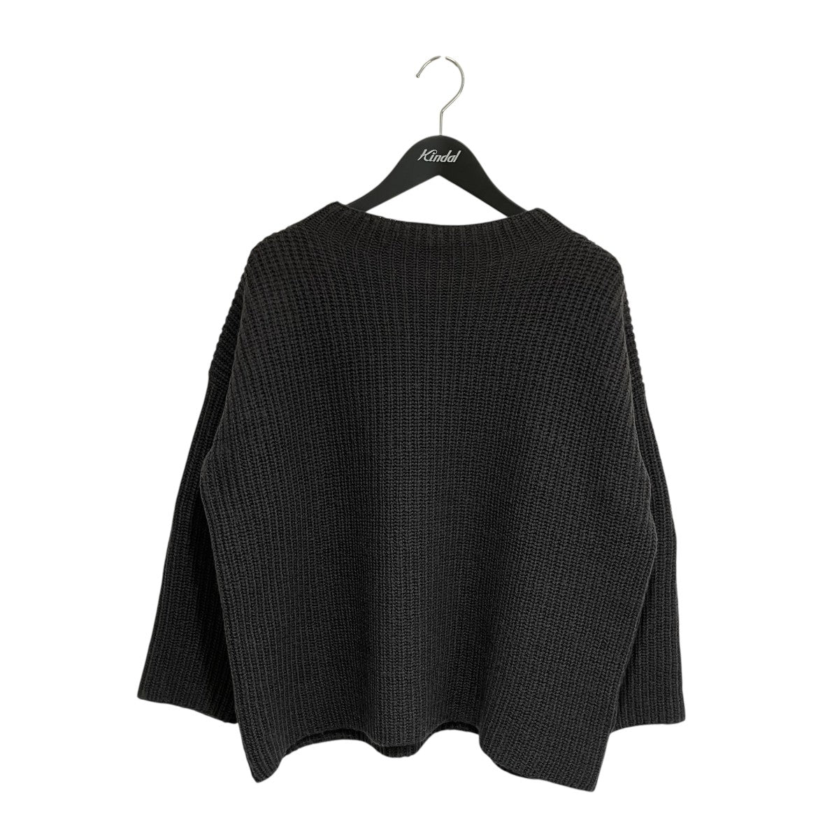 soft wool high necked POニットE203K213