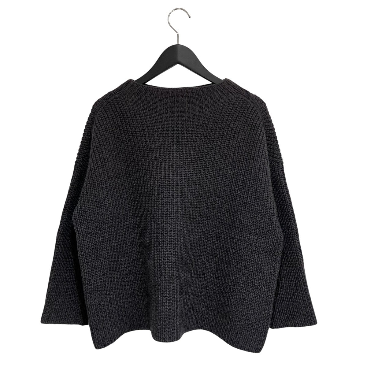 soft wool high necked POニットE203K213