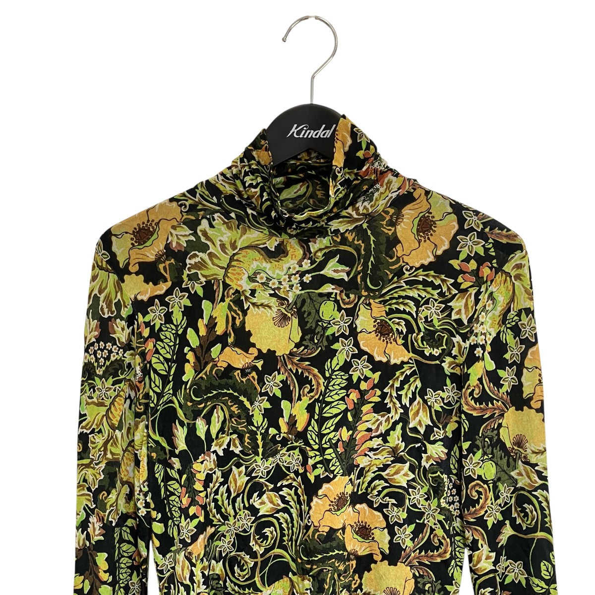 DRIES VAN NOTEN(ドリスヴァンノッテン) フローラルハイネックトップ