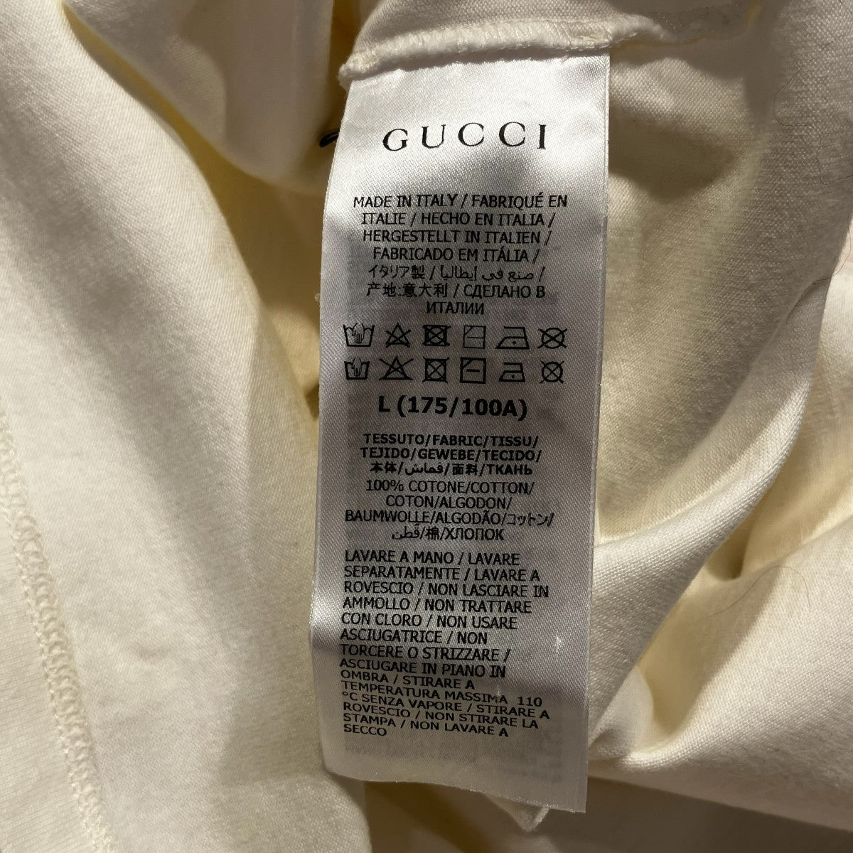 GUCCI(グッチ) 19SSブレードプリントTシャツ半袖Tシャツ565806 565806
