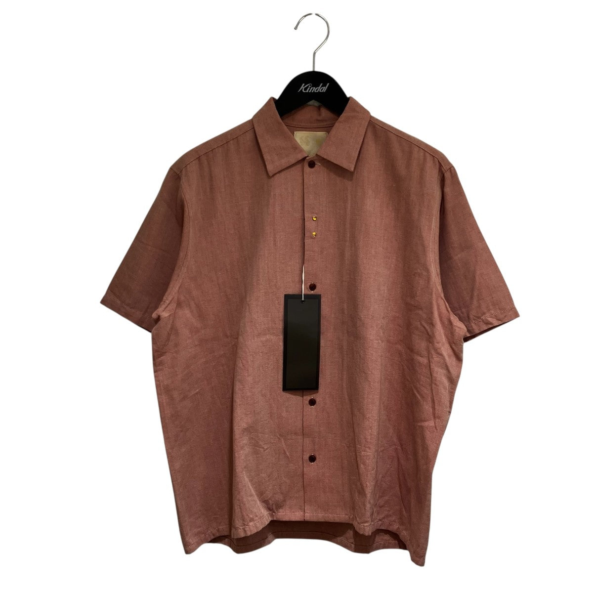 HOOK FRONT convertible collor shirt半袖シャツ