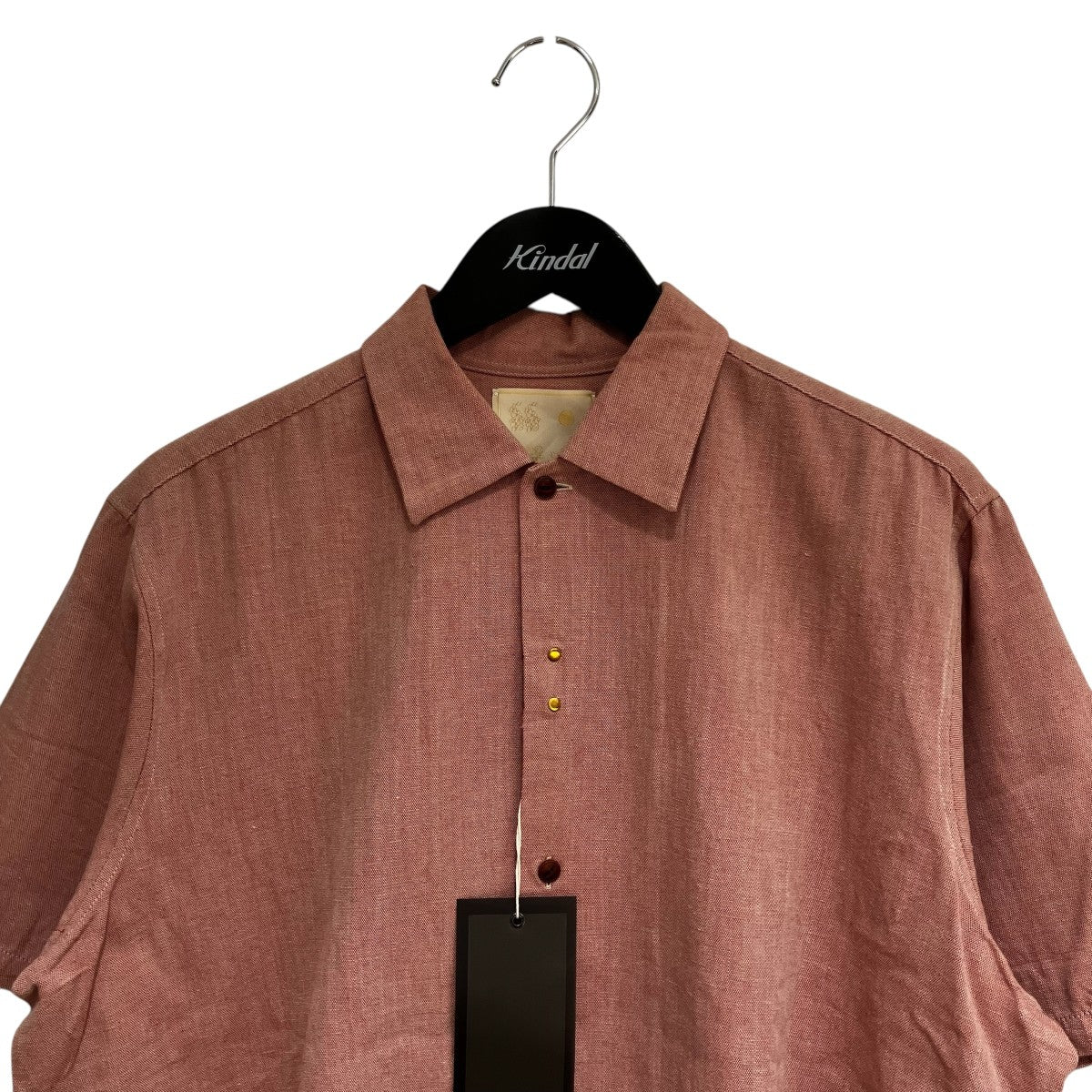 HOOK FRONT convertible collor shirt半袖シャツ
