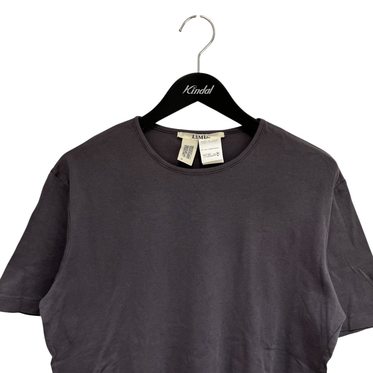 LIMI feu(リミフゥ) 半袖TシャツLN-T93-028 LN-T93-028 グレー サイズ