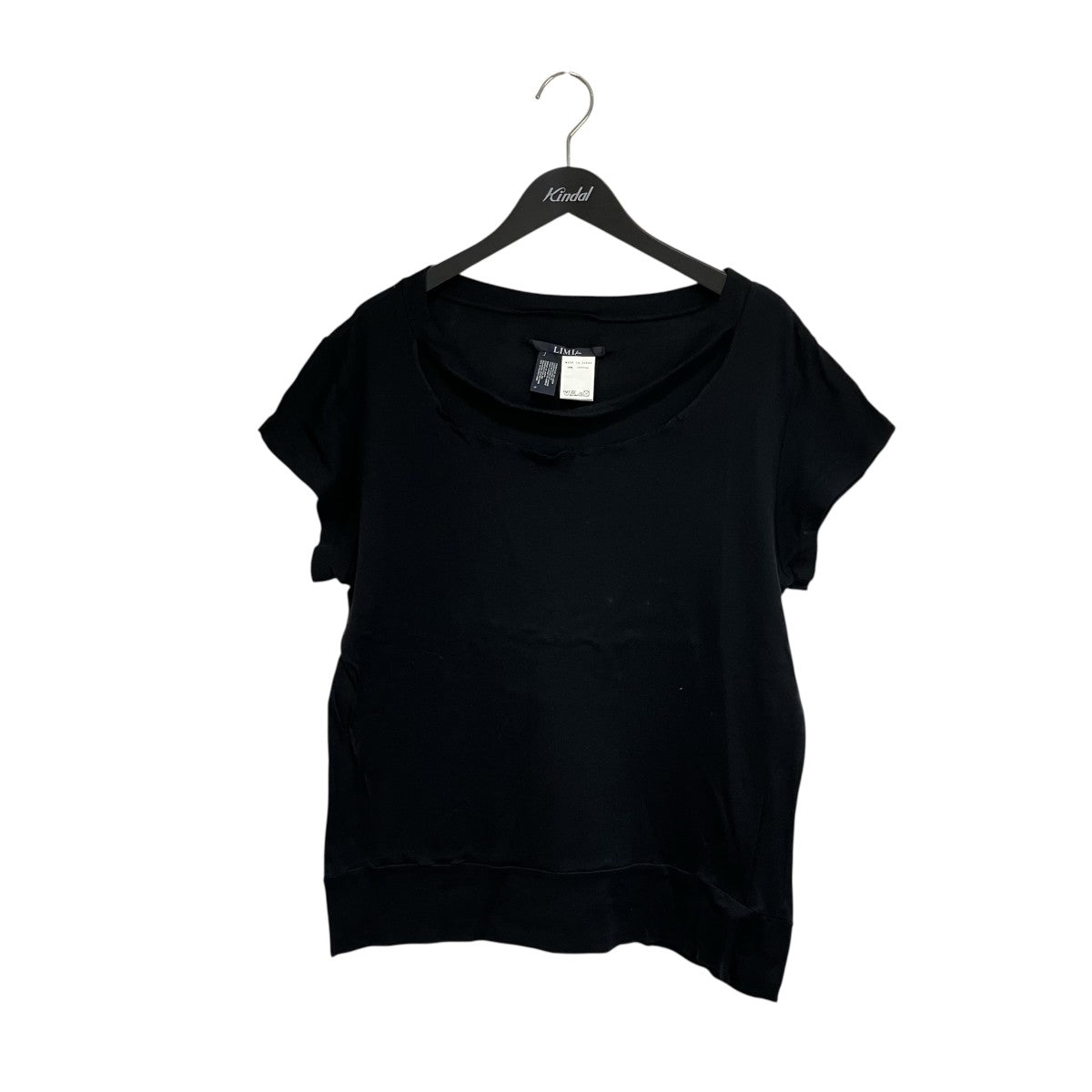 LIMI feu(リミフゥ) 半袖TシャツLY-T15-030 LY-T15-030 ブラック