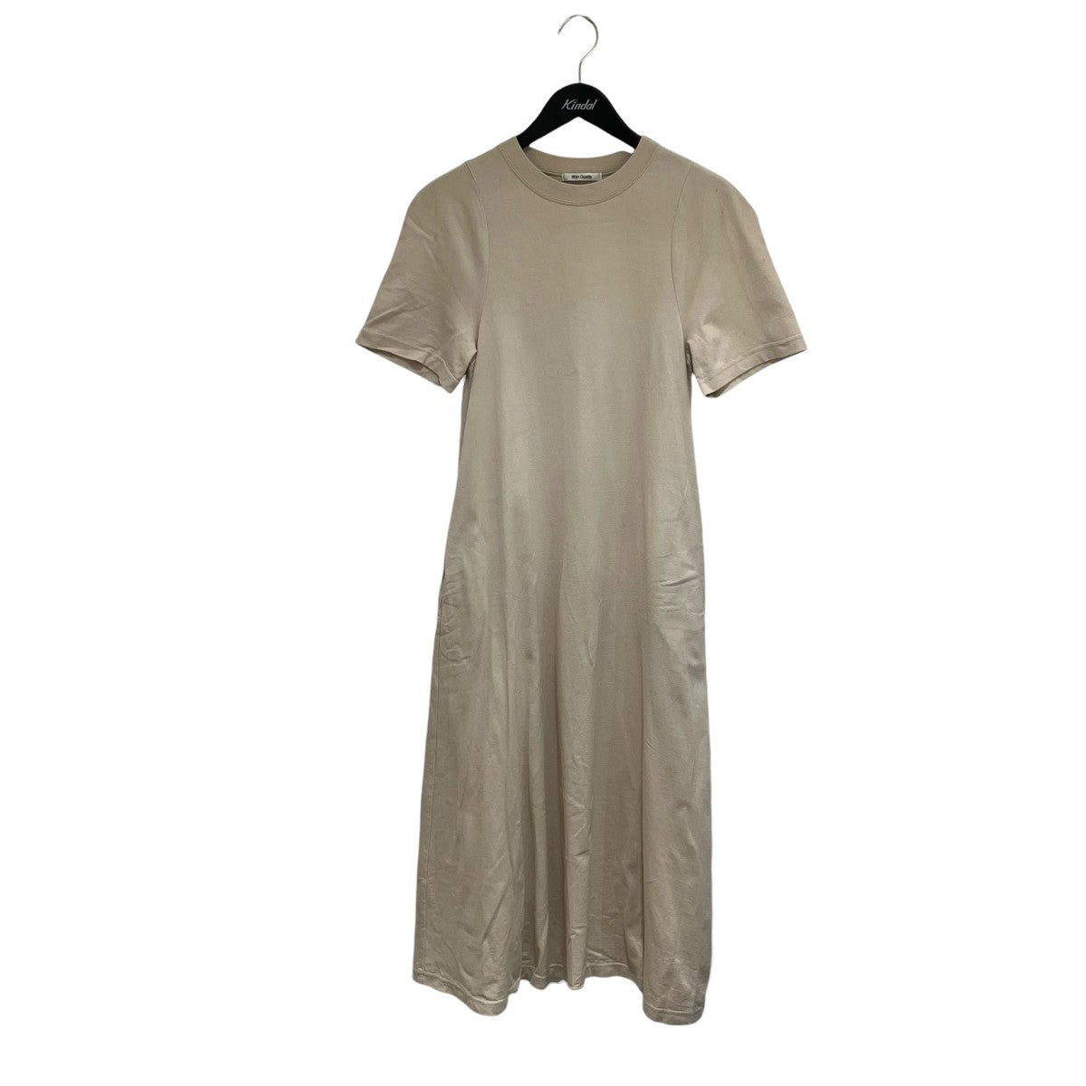 天竺クルーネックフレアカットワンピース半袖ワンピースWGZ1011509A0009