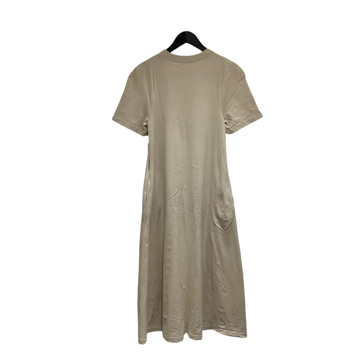 天竺クルーネックフレアカットワンピース半袖ワンピースWGZ1011509A0009