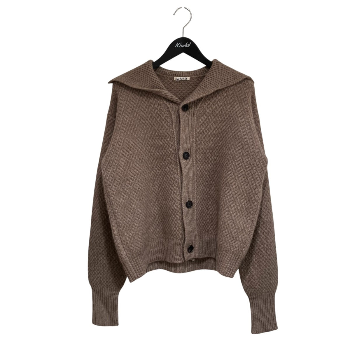 AURALEE(オーラリー) 23AWBABY CASHMERE KNIT CARDIGAN厚手