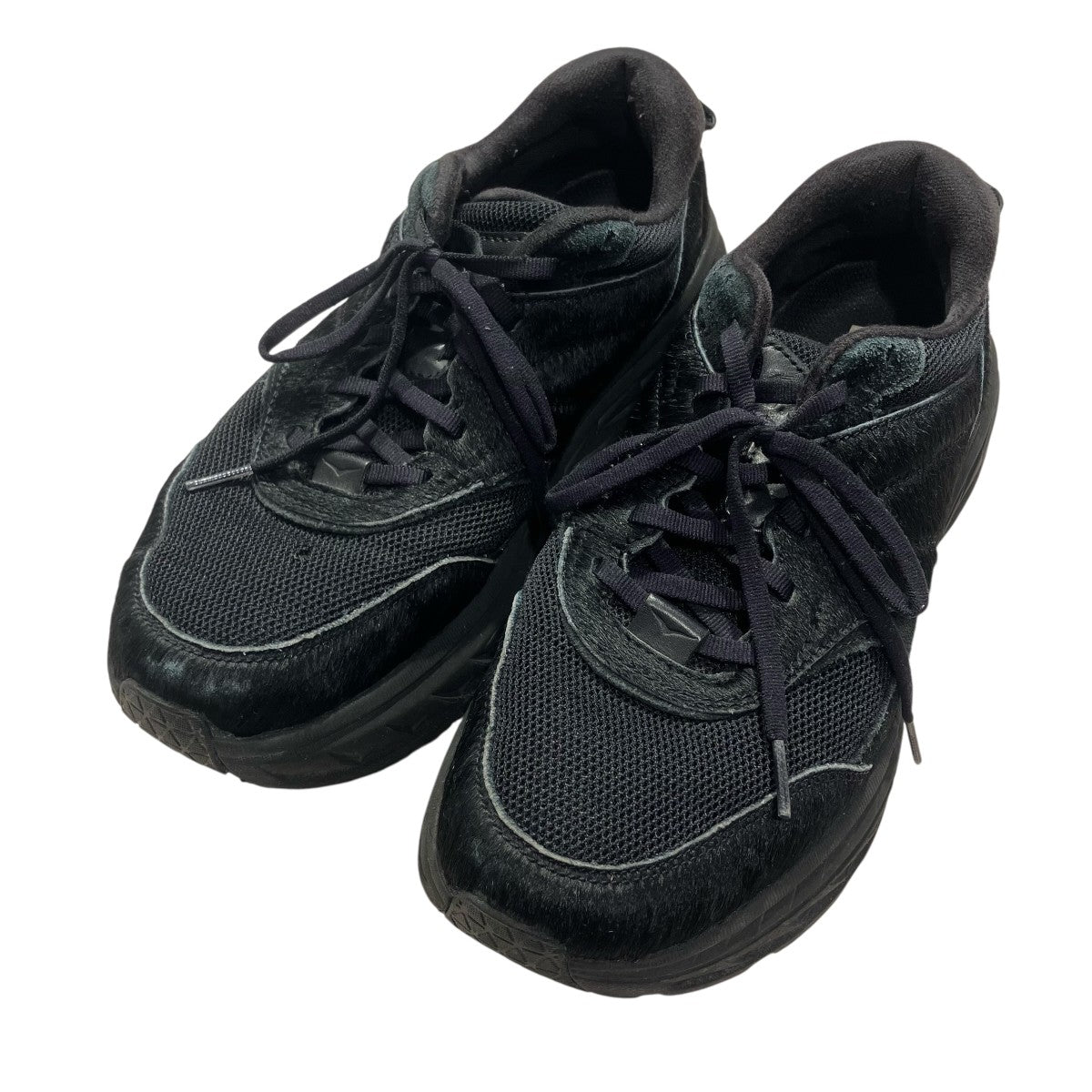 HOKA×Engineered Garments U HOKA X EG BONDIL ハラコレザーローカットスニーカー1127734 古着・中古-1枚目のアイテム画像