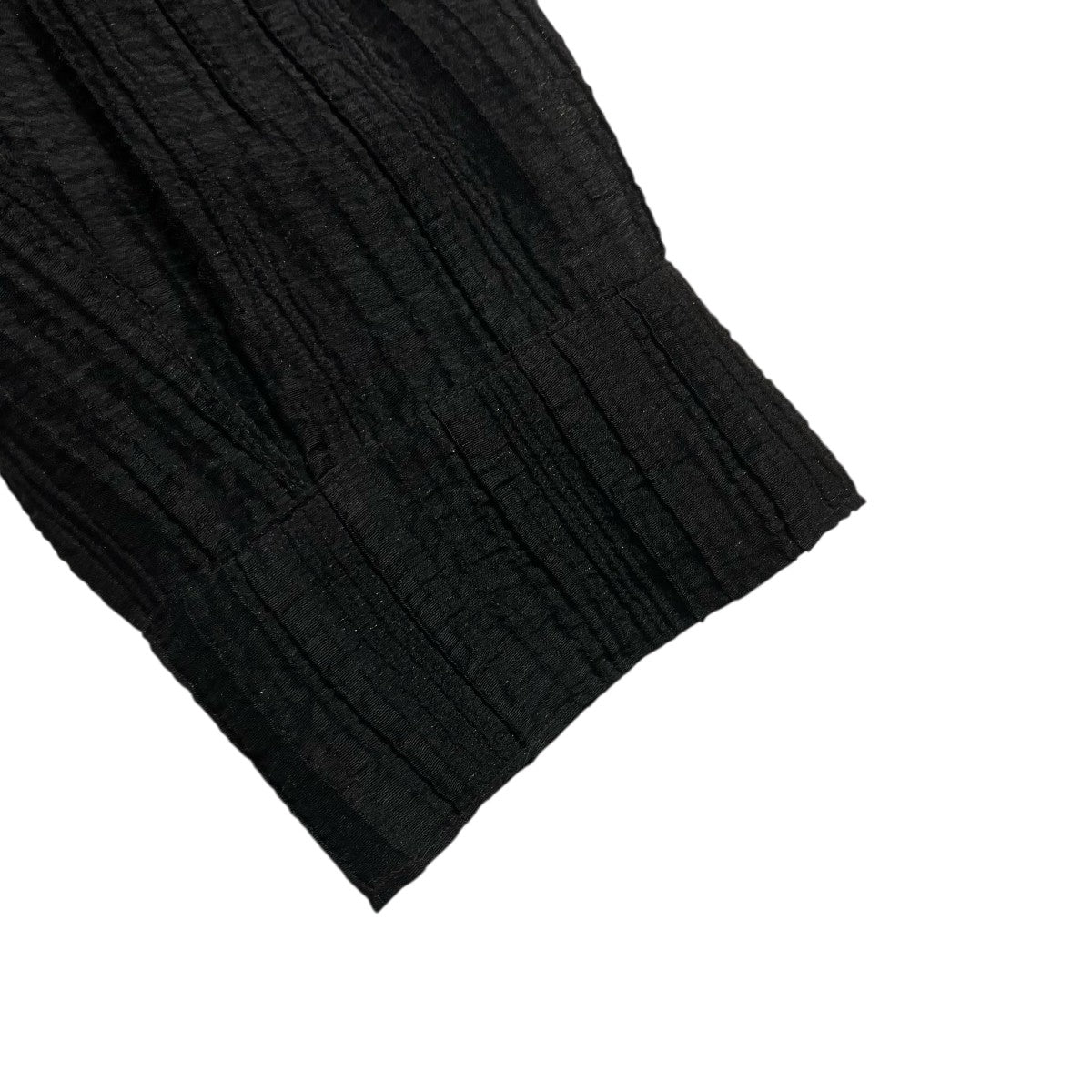 A．F ARTEFACT Sheer Yoryu ShirtsBlack長袖シャツ 古着・中古-4枚目のアイテム画像