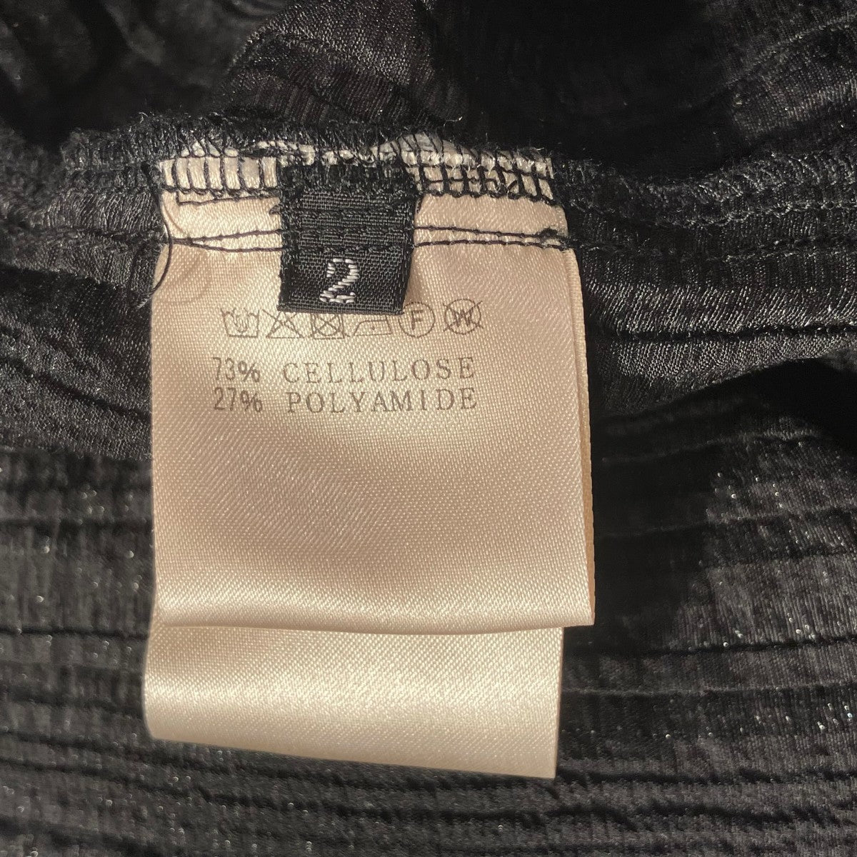 A．F ARTEFACT Sheer Yoryu ShirtsBlack長袖シャツ 古着・中古-5枚目のアイテム画像