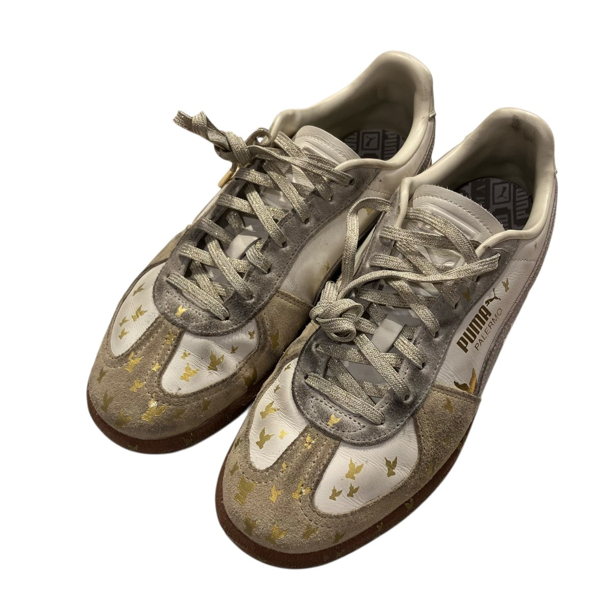 MASU×PUMA PALERMO BLESSローカットスニーカー405928-01 古着・中古-1枚目のアイテム画像