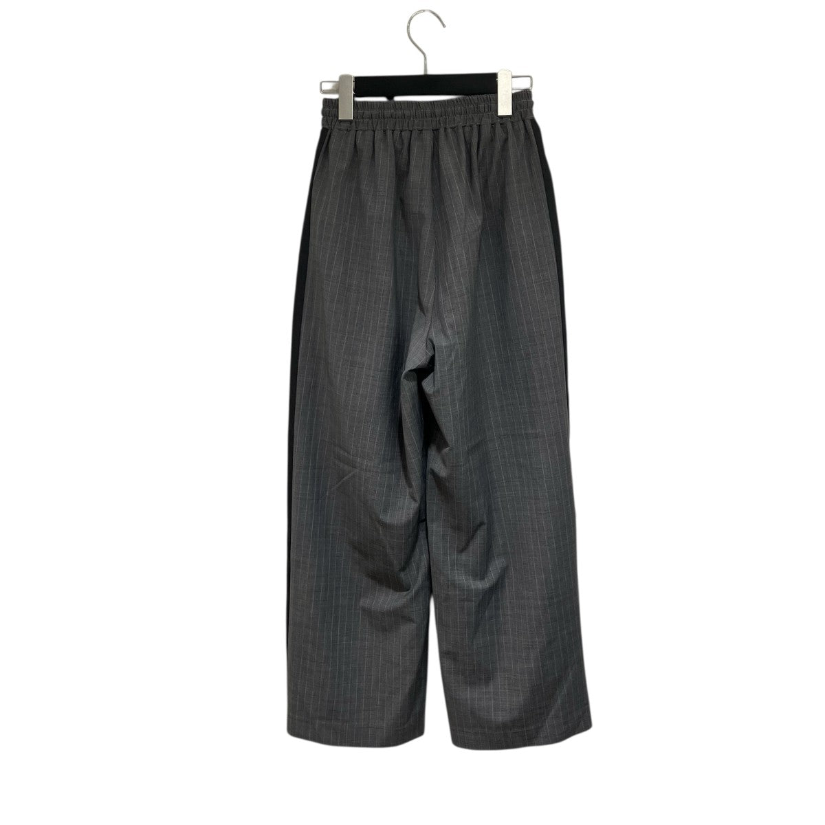MIESROHE ゴムウエストウールパンツ ストライプスラックスMWFP241057 古着・中古-2枚目のアイテム画像
