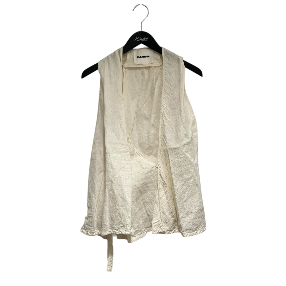 JIL SANDER ノースリーブブラウスJSPU561406WU330800 古着・中古-1枚目のアイテム画像