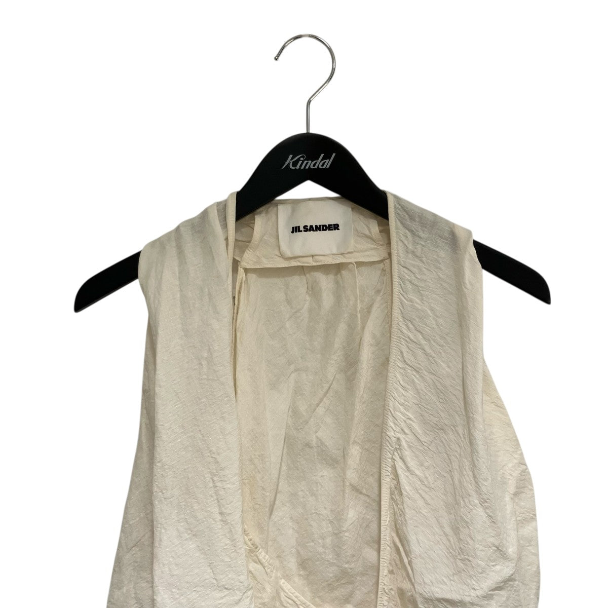 JIL SANDER ノースリーブブラウスJSPU561406WU330800 古着・中古-3枚目のアイテム画像