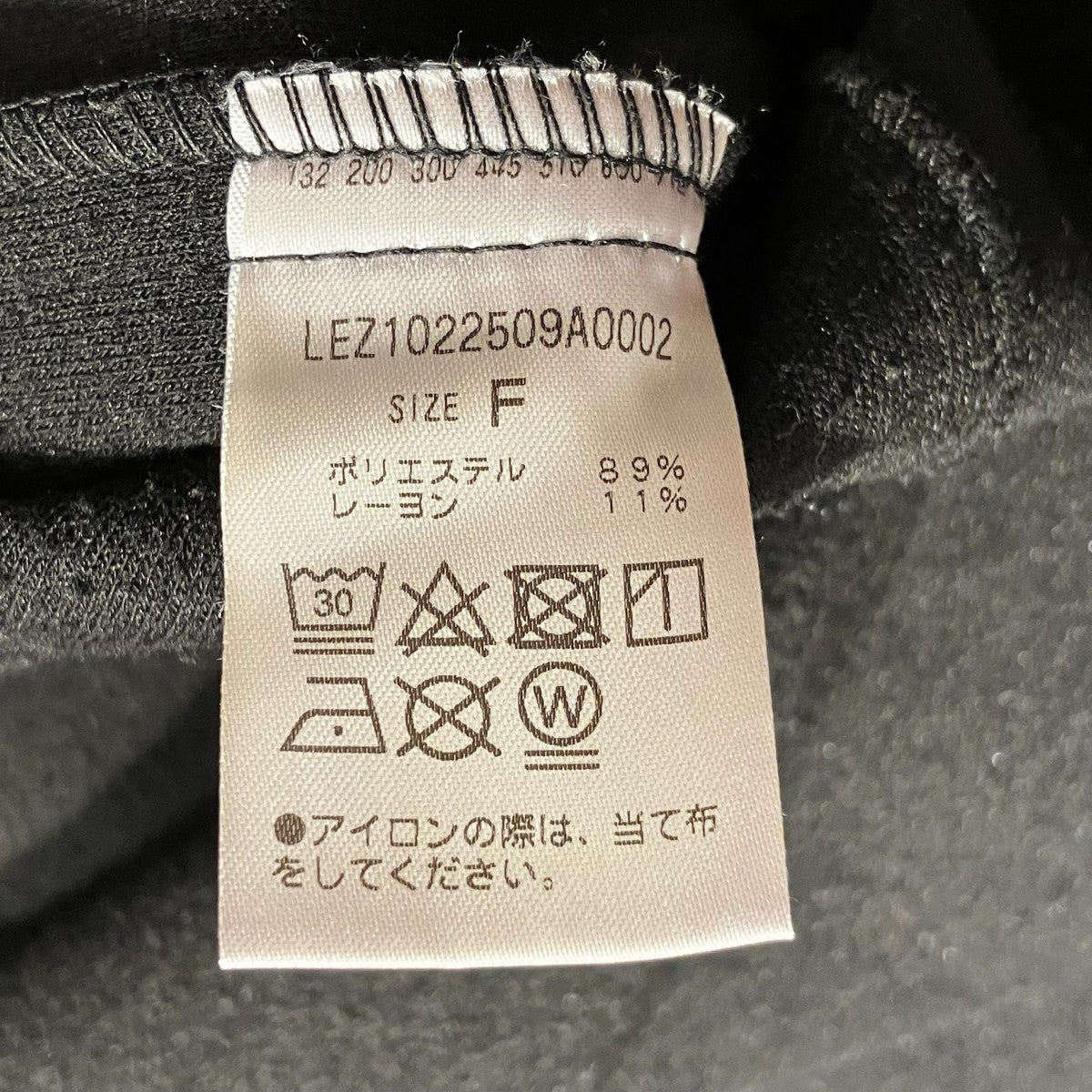 後ろVジャンスカ ワンピースドレスLEZ1022509A0002