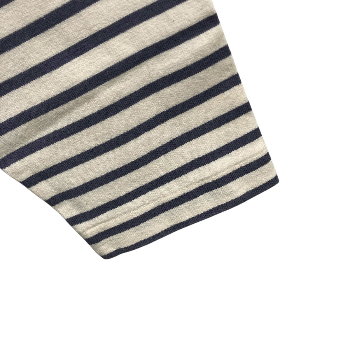 COMOLI ボーダーボートネック長袖カットソーV01-05010 古着・中古-4枚目のアイテム画像
