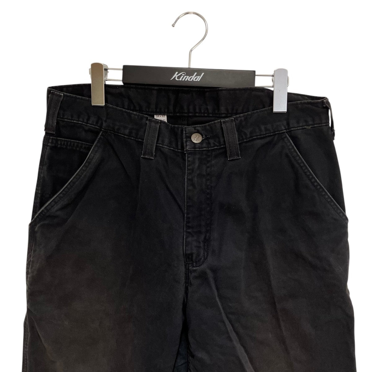 Relaxed fitペインターパンツB324-BLK