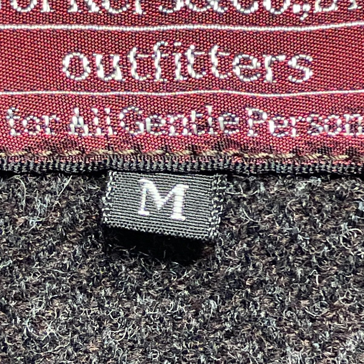 Dark Brown Herringbone Tweedベスト
