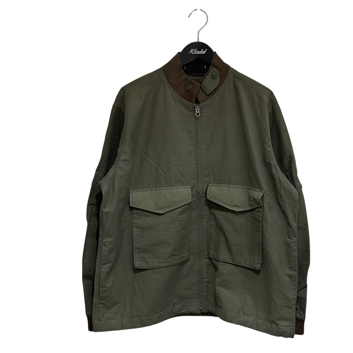 24AW2トーンWEPシャツジャケットジップアップジャケットJM243L06