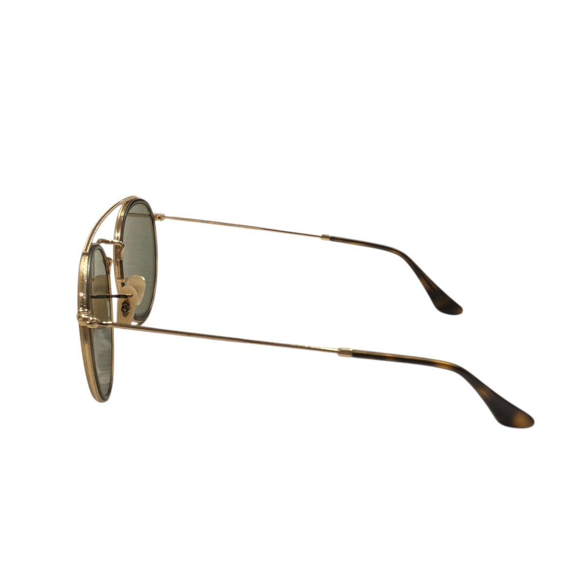 RAY-BAN(レイバン) メタル ダブルブリッジ フラットレンズサングラス