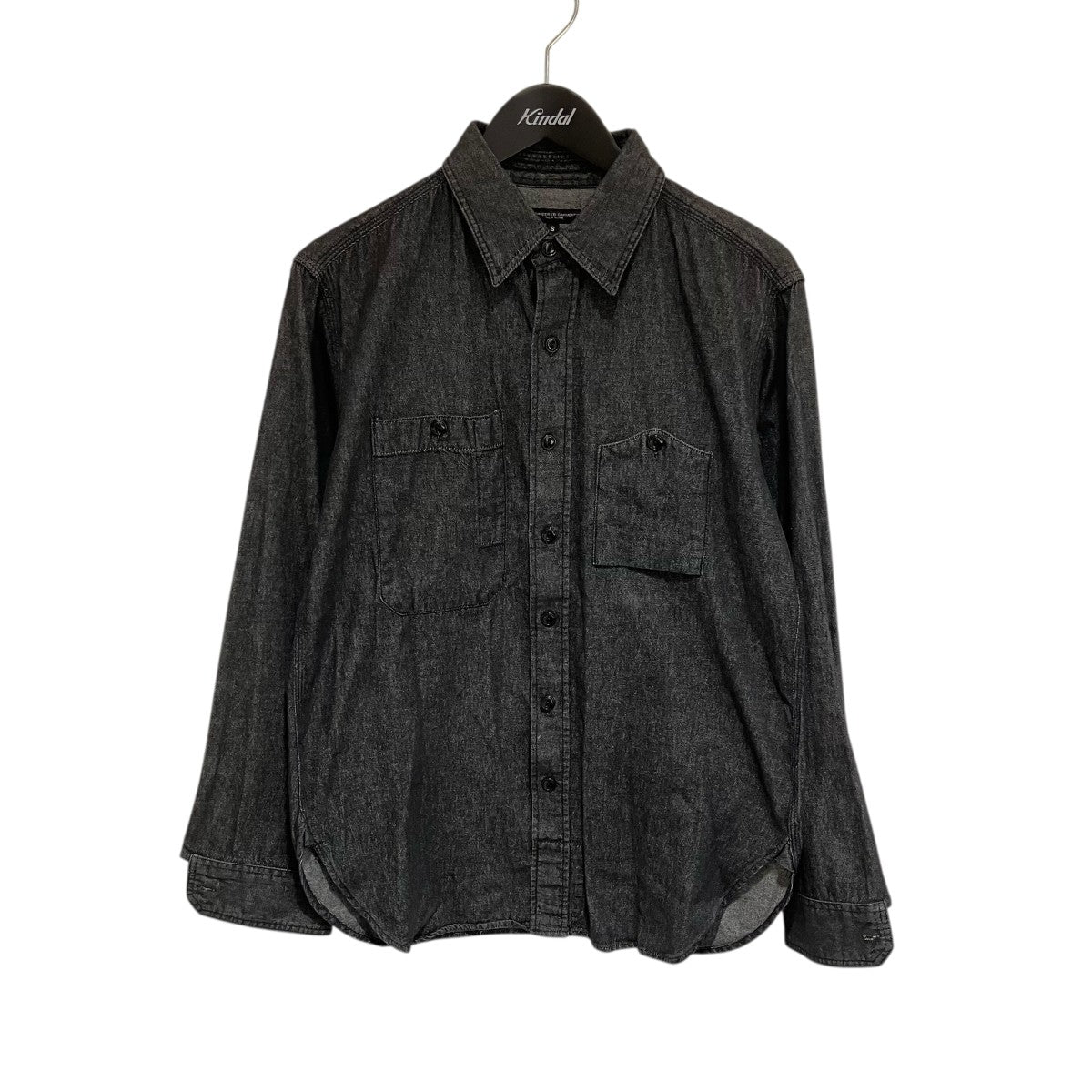 Engineered Garments Work Shirt - Cotton Denim Shirtingデニムシャツ 古着・中古-1枚目のアイテム画像