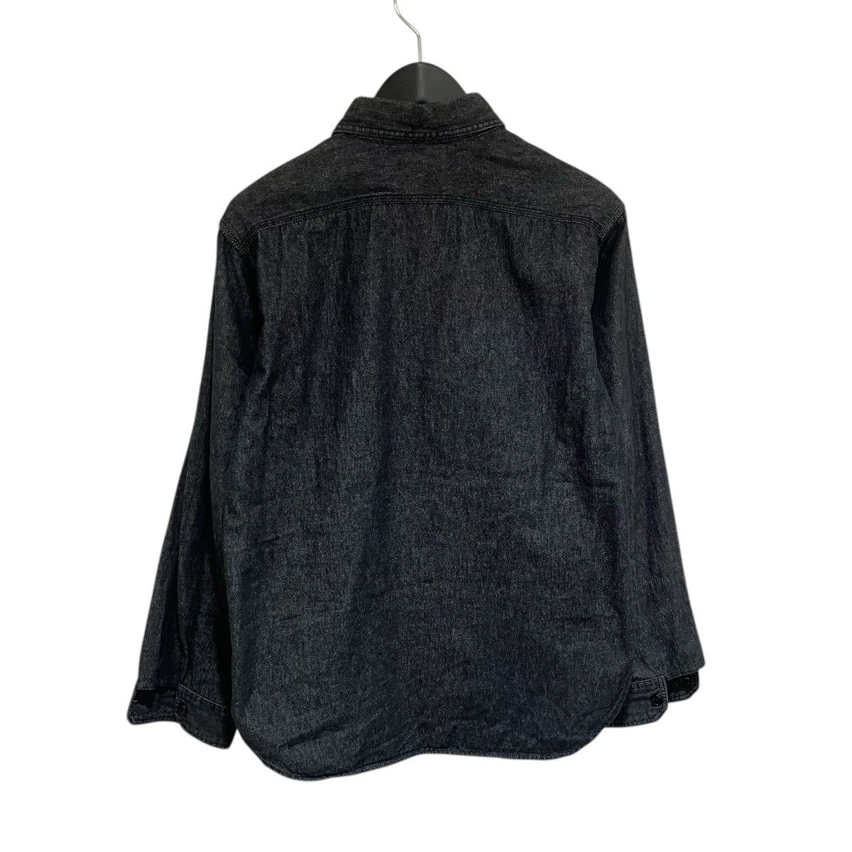 Engineered Garments Work Shirt - Cotton Denim Shirtingデニムシャツ 古着・中古-2枚目のアイテム画像