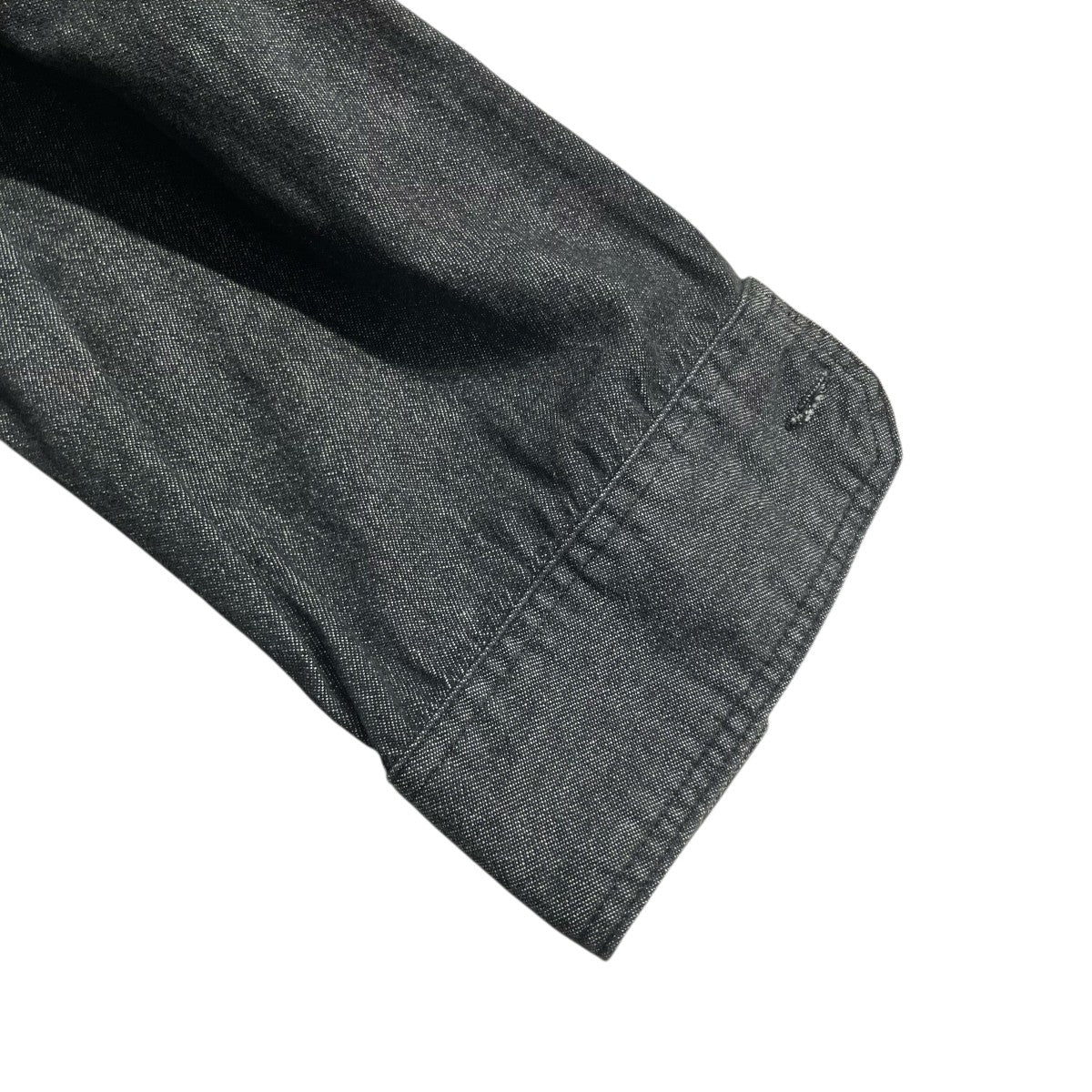 Engineered Garments Work Shirt - Cotton Denim Shirtingデニムシャツ 古着・中古-4枚目のアイテム画像