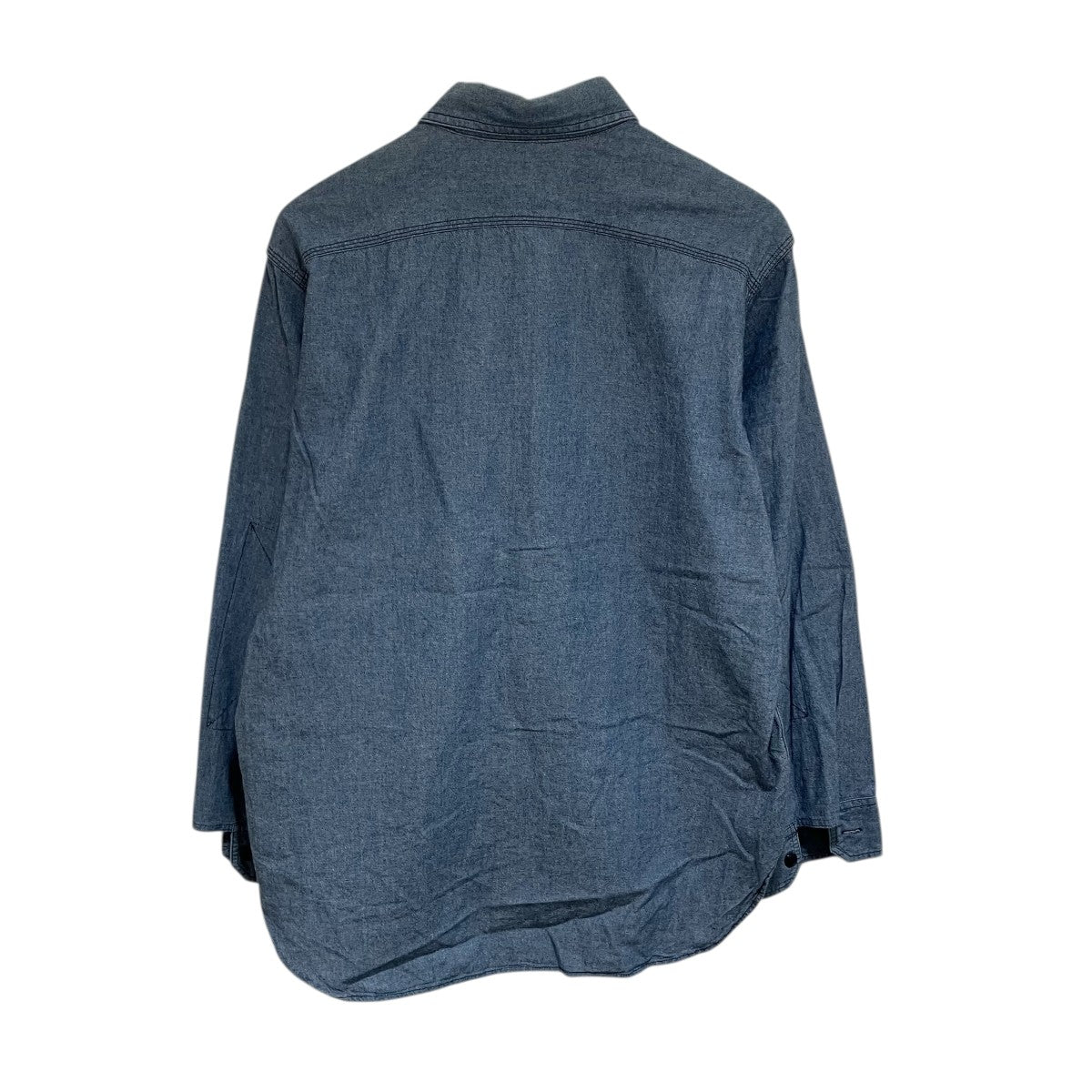 Engineered Garments Work Shirt-Cotton Chambrayシャツ 古着・中古-2枚目のアイテム画像