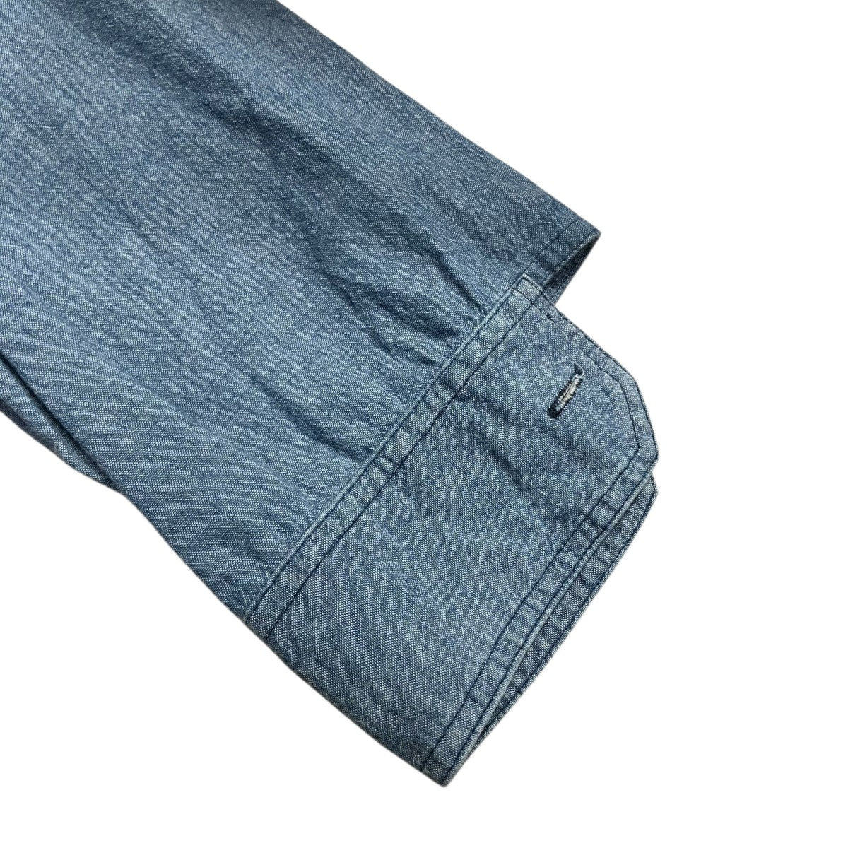 Engineered Garments Work Shirt-Cotton Chambrayシャツ 古着・中古-4枚目のアイテム画像