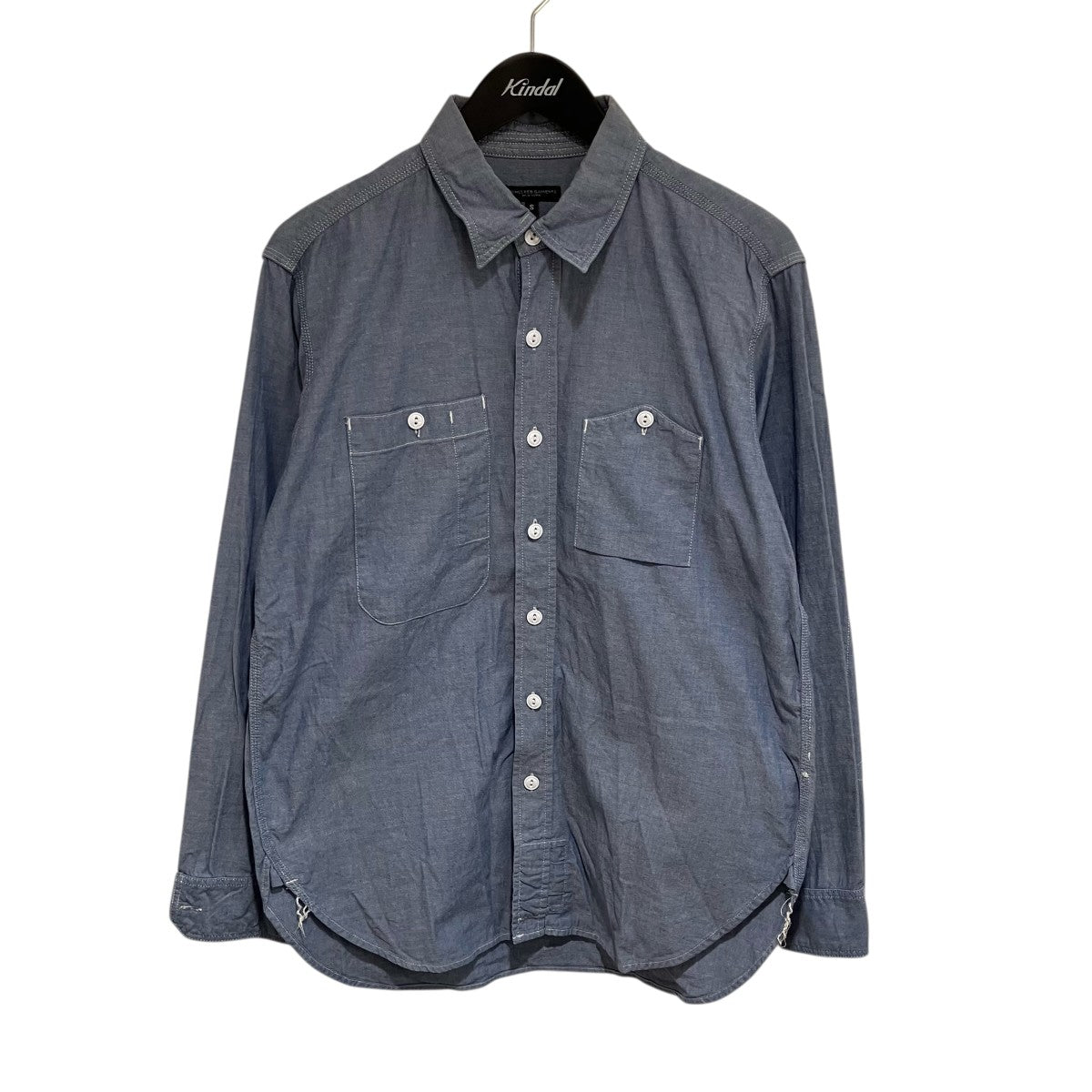Engineered Garments Work Shirt-Cotton Chambrayシャツ 古着・中古-1枚目のアイテム画像