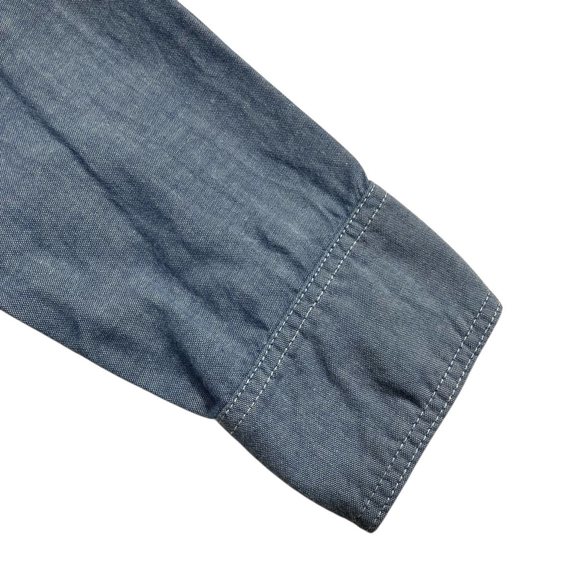 Engineered Garments Work Shirt-Cotton Chambrayシャツ 古着・中古-4枚目のアイテム画像