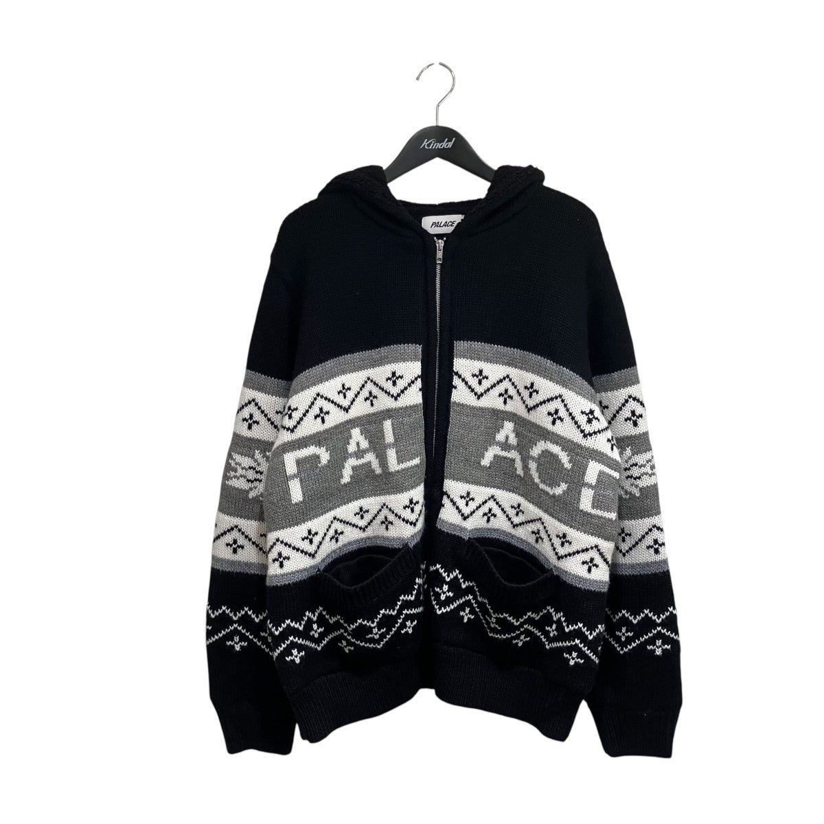25AWLOVES ME HOODED KNIT厚手ニット