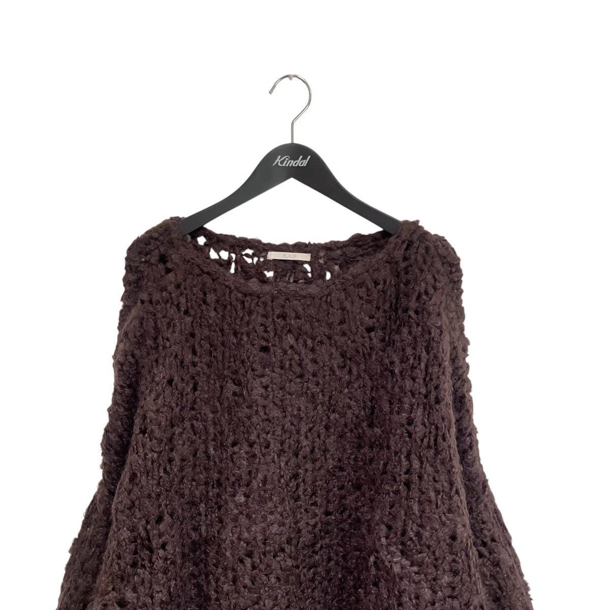Plage 25AWHAND KNIT ジャンボタム プルオーバーニット25-080-922-5001-4-0 古着・中古-3枚目のアイテム画像