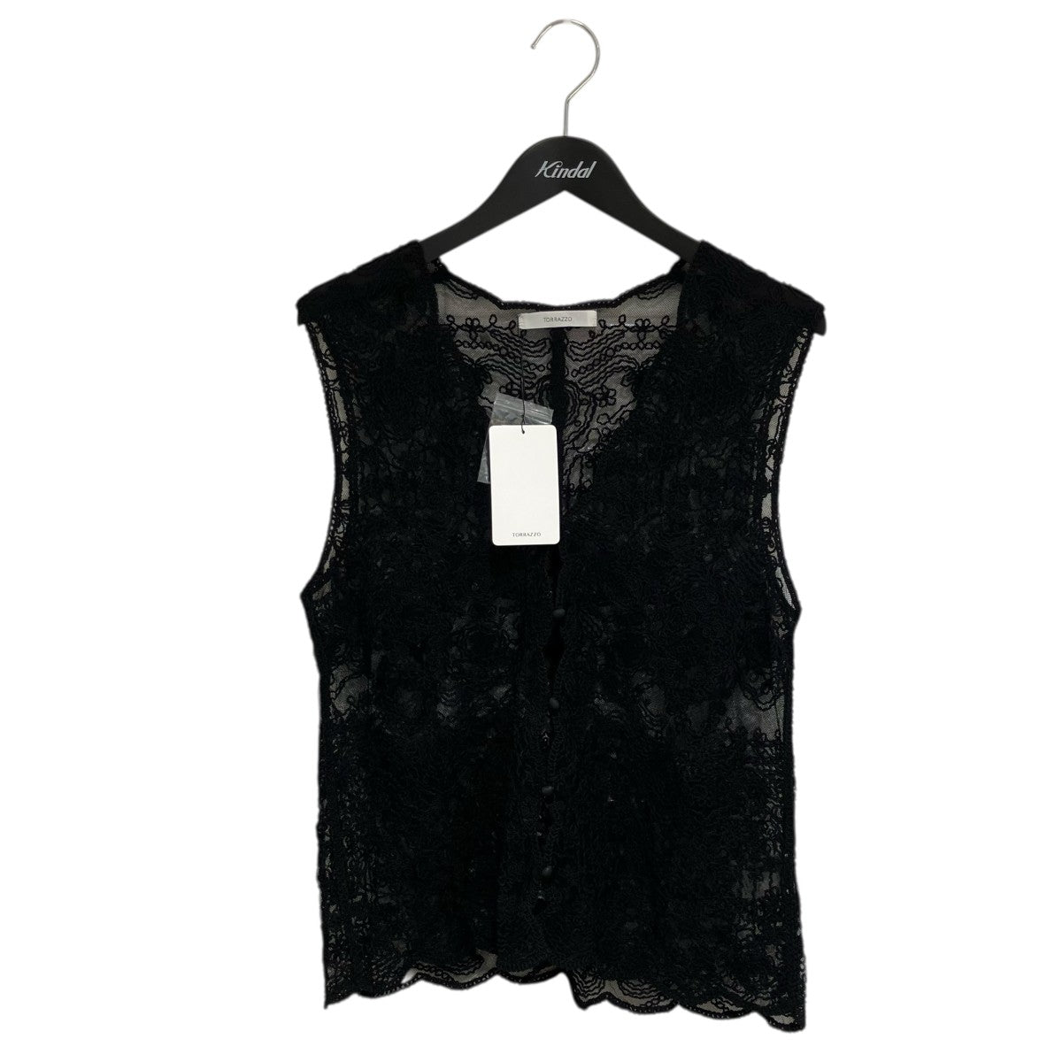 TORRAZZO DONNA トラッゾドンナ ベストノースリーブカットソー6259-465 古着・中古-1枚目のアイテム画像
