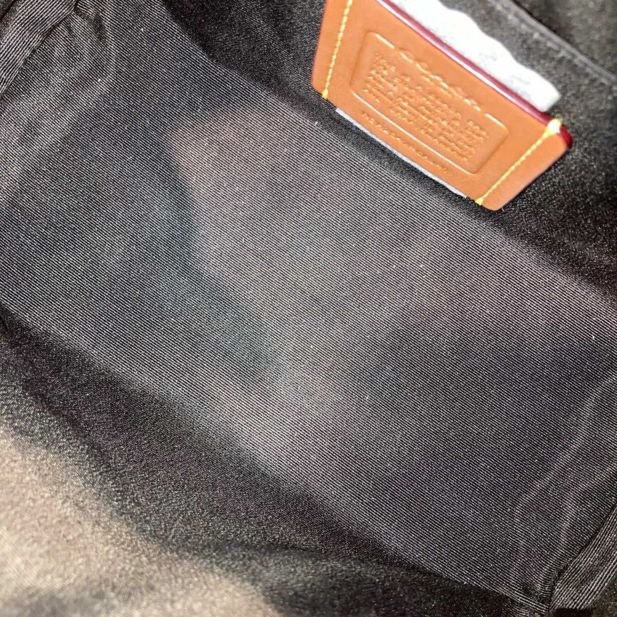 COACH コーチ CAJ41 クロスボディ ショルダーバッグ ブラック COACH(コーチ) アクセル クロスボディ バッグ・ヴァーシティ モチーフ