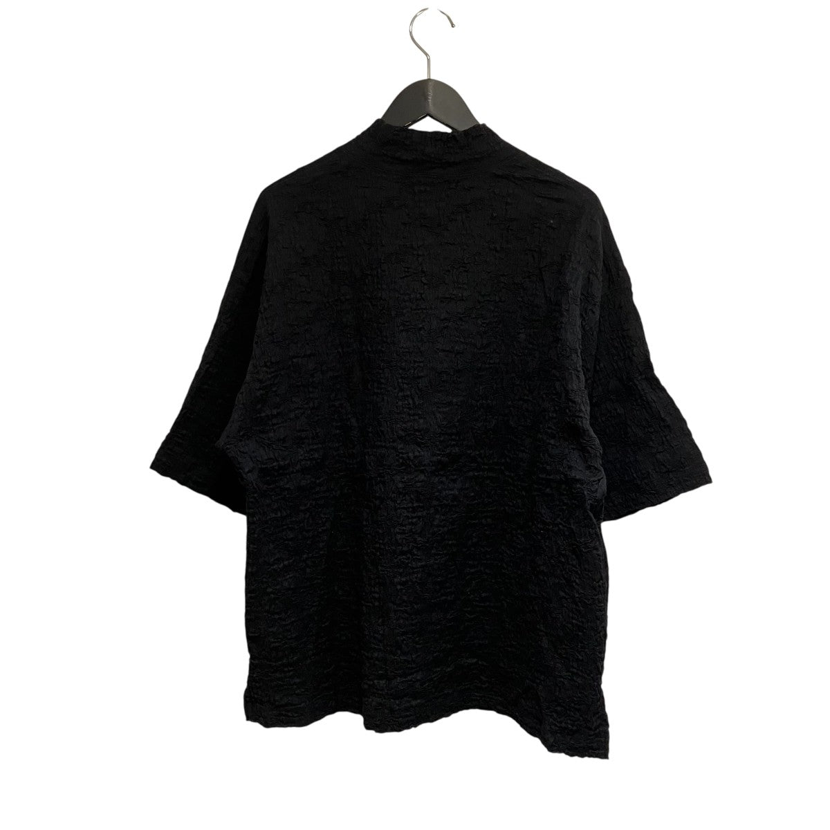 シャーリングジャガードプライムオーバーモックネックTシャツ半袖Tシャツ11231411323