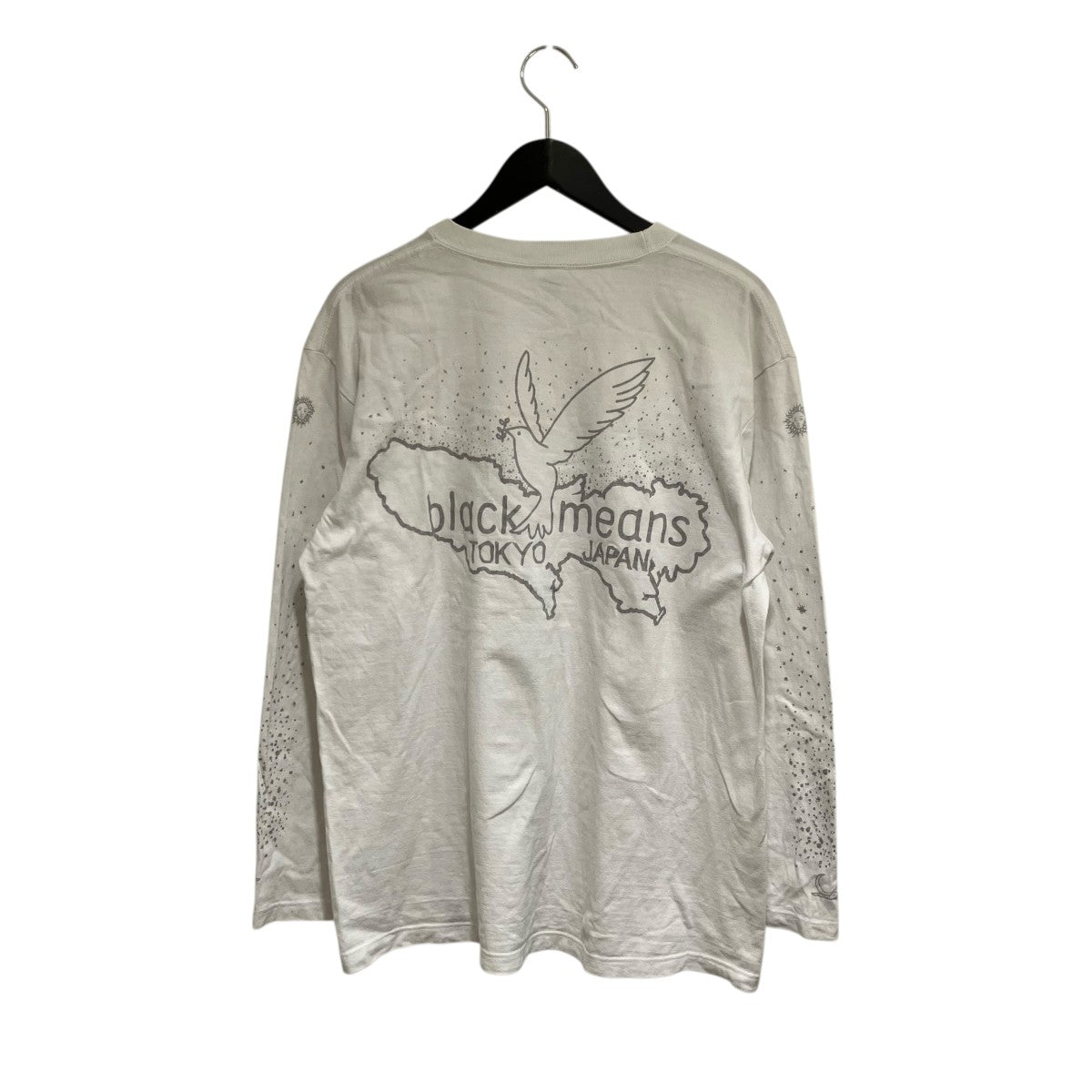 blackmeans black meansロングスリーブTシャツ 古着・中古-2枚目のアイテム画像