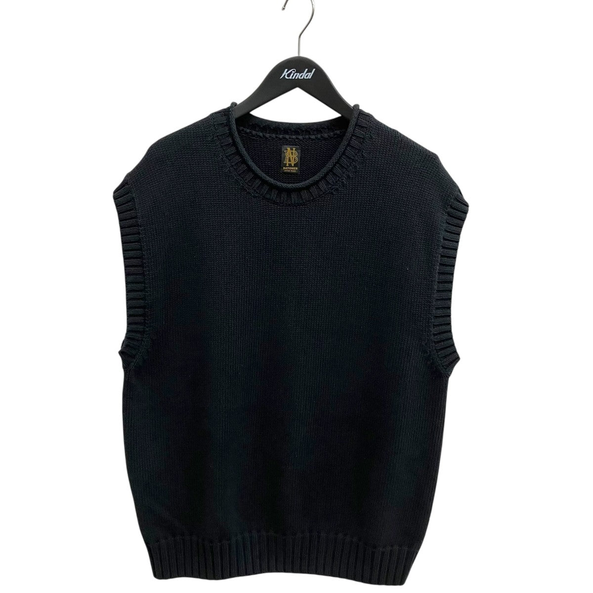OPEN-ENDYARN VESTニットベストBN-22SM-008